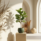 Kunstplant Ficus Lyrata 90 cm