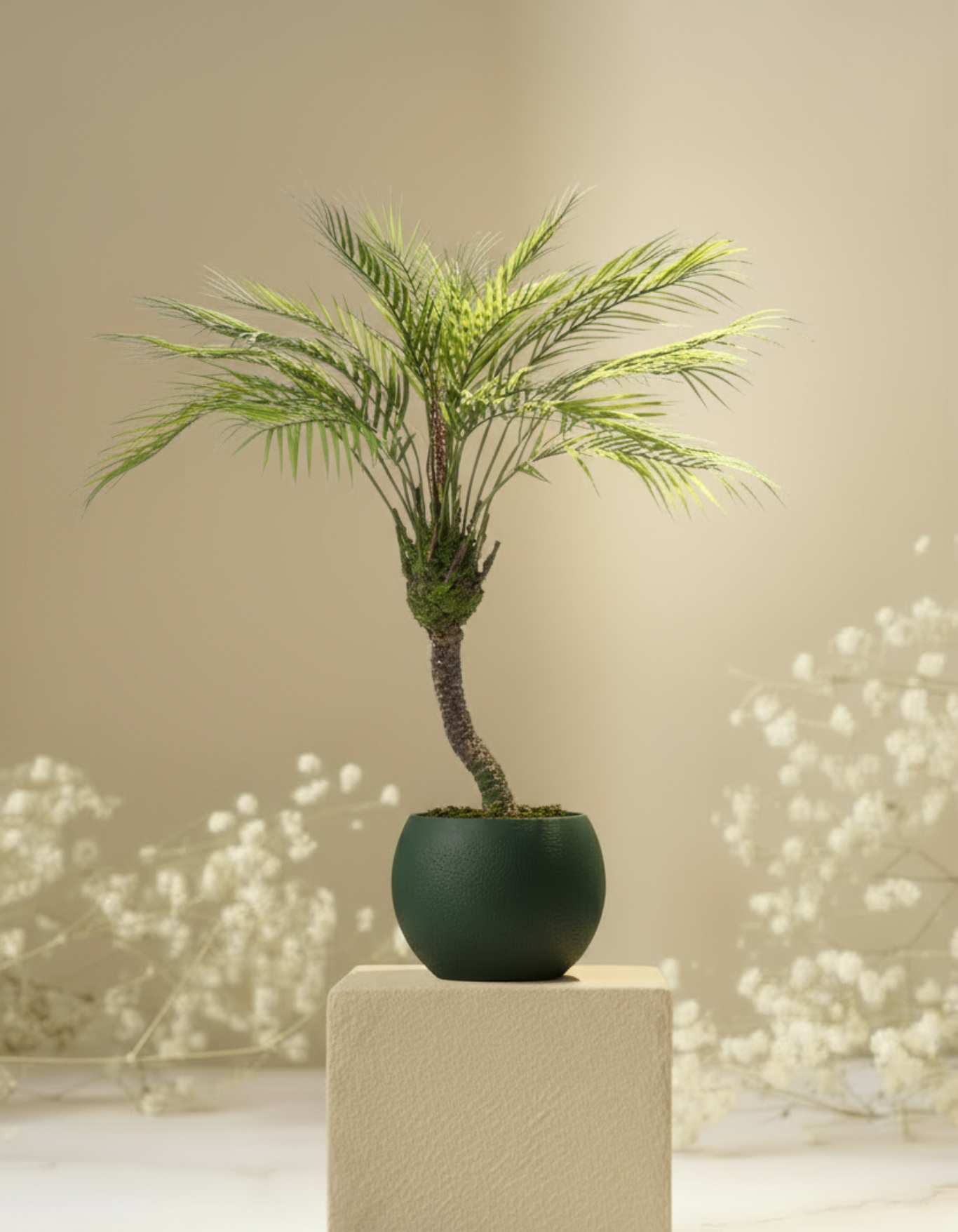 Kunstplant Chamaedorea Bergpalm 85 cm