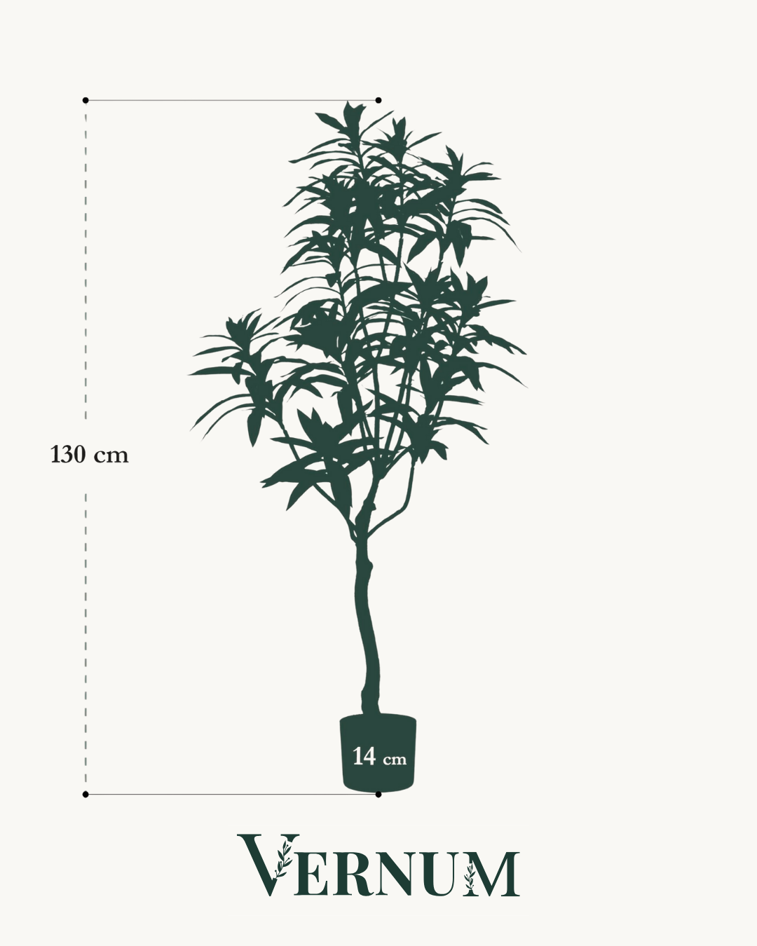Kunstplant Dracaena 130 cm