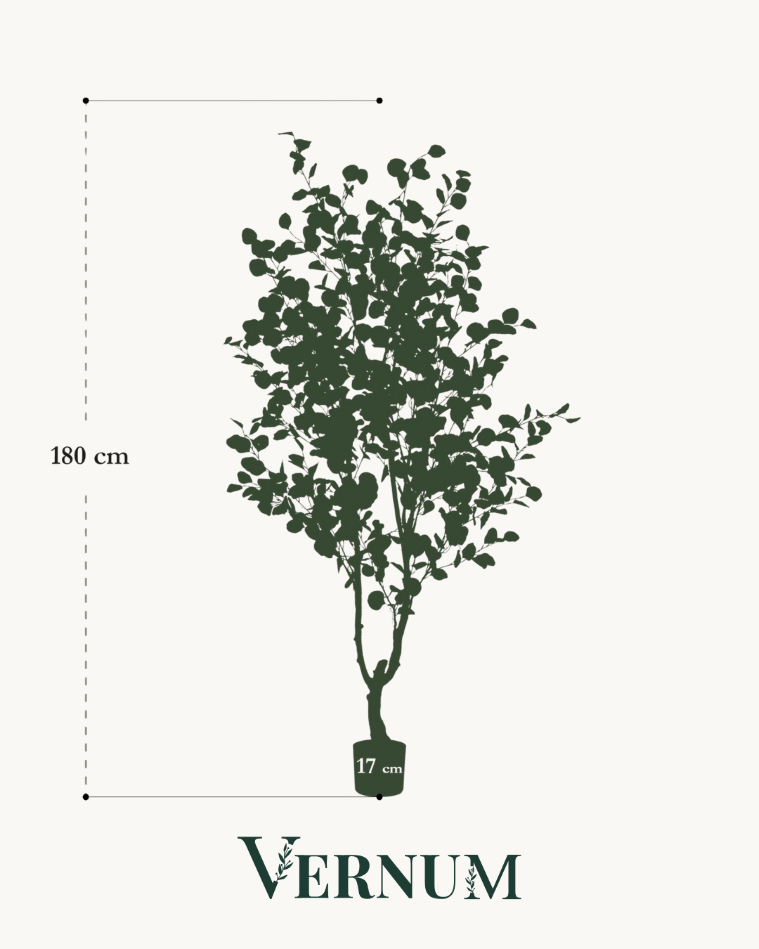 Kunstplant Eucalyptus 180 cm
