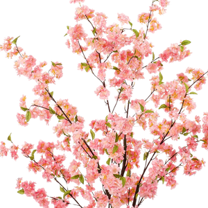 Kunstplant Pink Cherryblossom 135cm