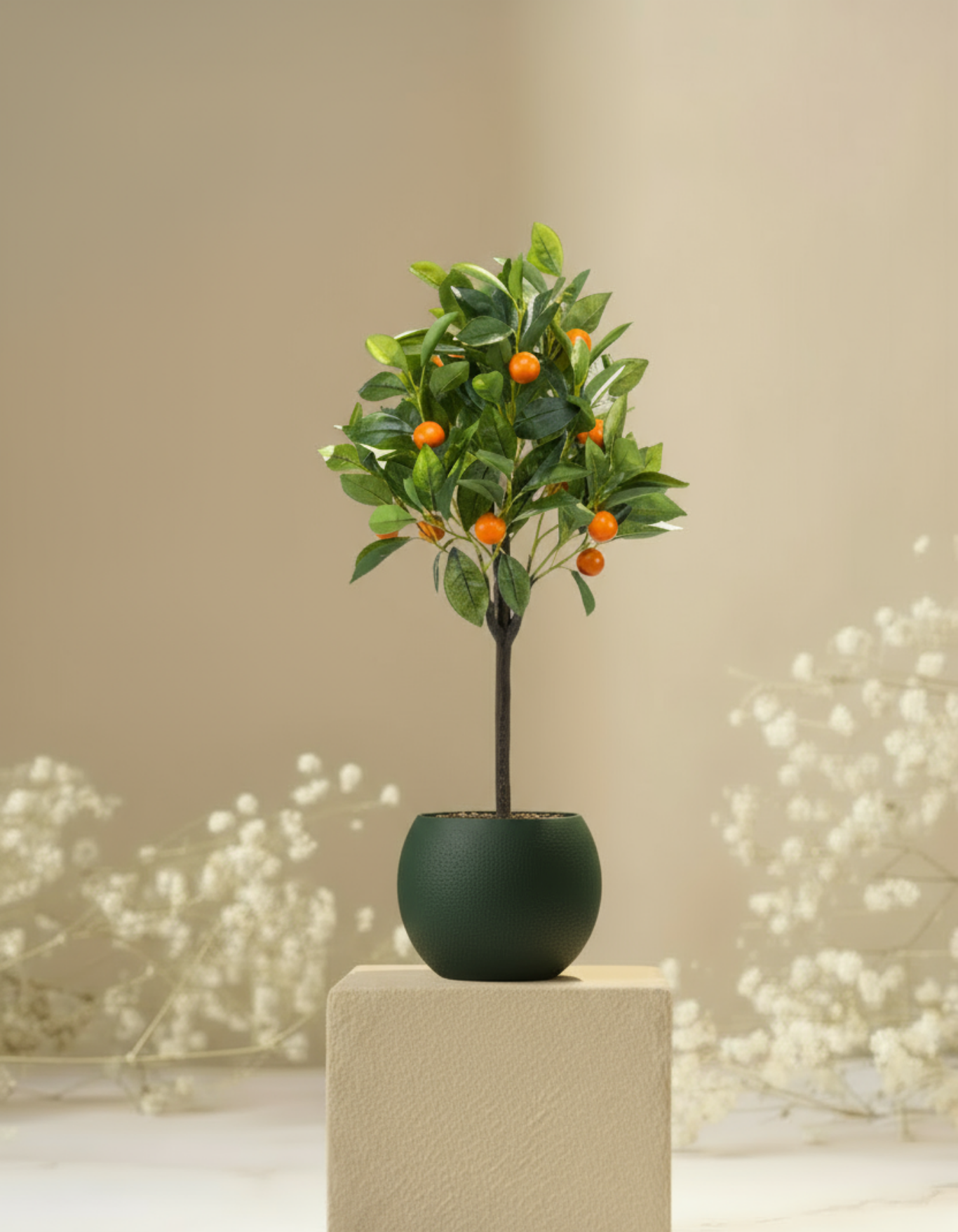 Kunstplant Citrus Sinensis 75 cm