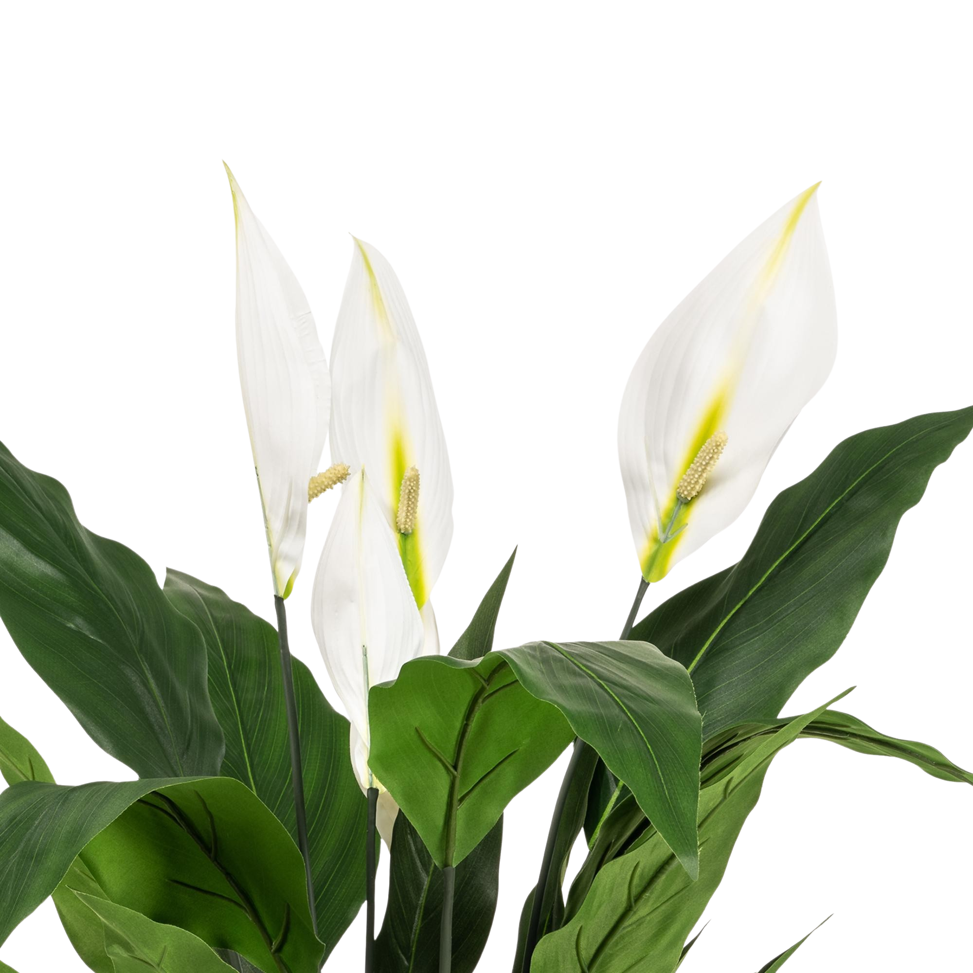 Kunstplant Spathiphyllum Lepelplant 90cm