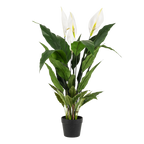 Kunstplant Spathiphyllum Lepelplant 90cm