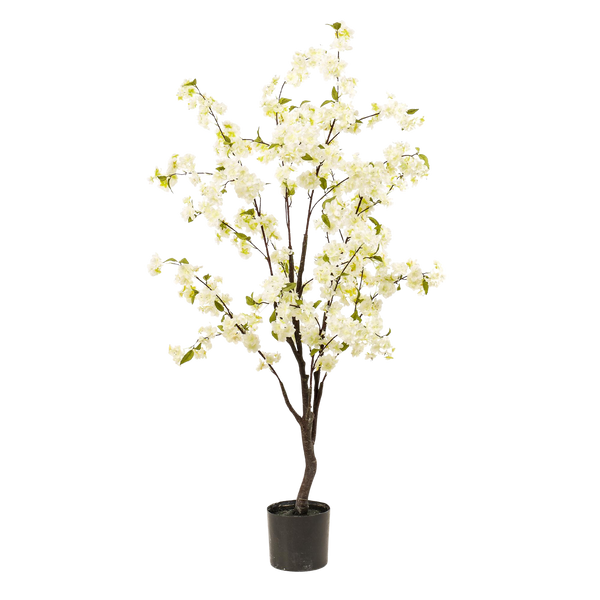 Kunstplant White Cherryblossom 135cm