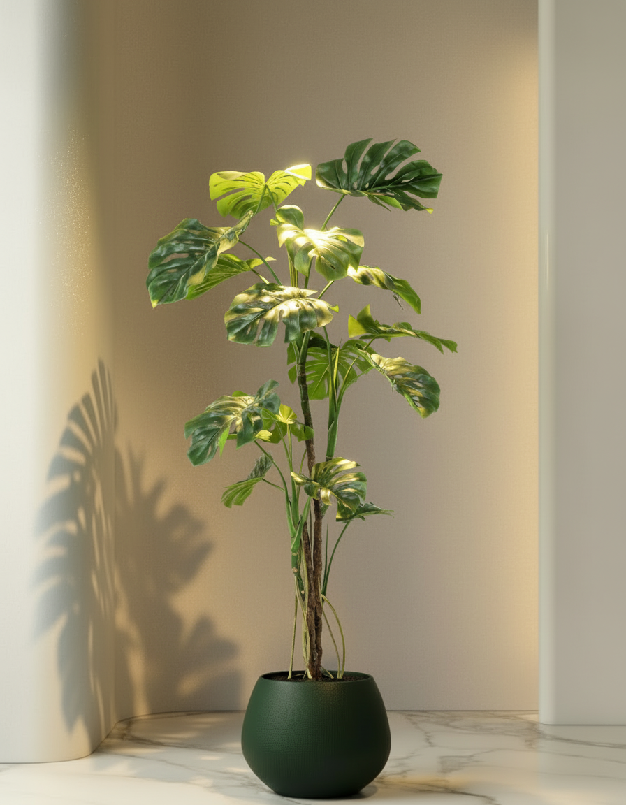 Kunstplant Monstera Deliciosa 180cm