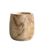 Pot Hout lichtbruin Pia pot