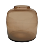 Vaas glas Bartica Taupe