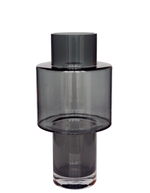 Vaas glas Juba Grey