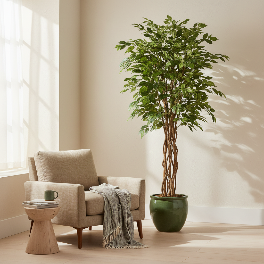 Kunstplant Ficus Liana 170cm