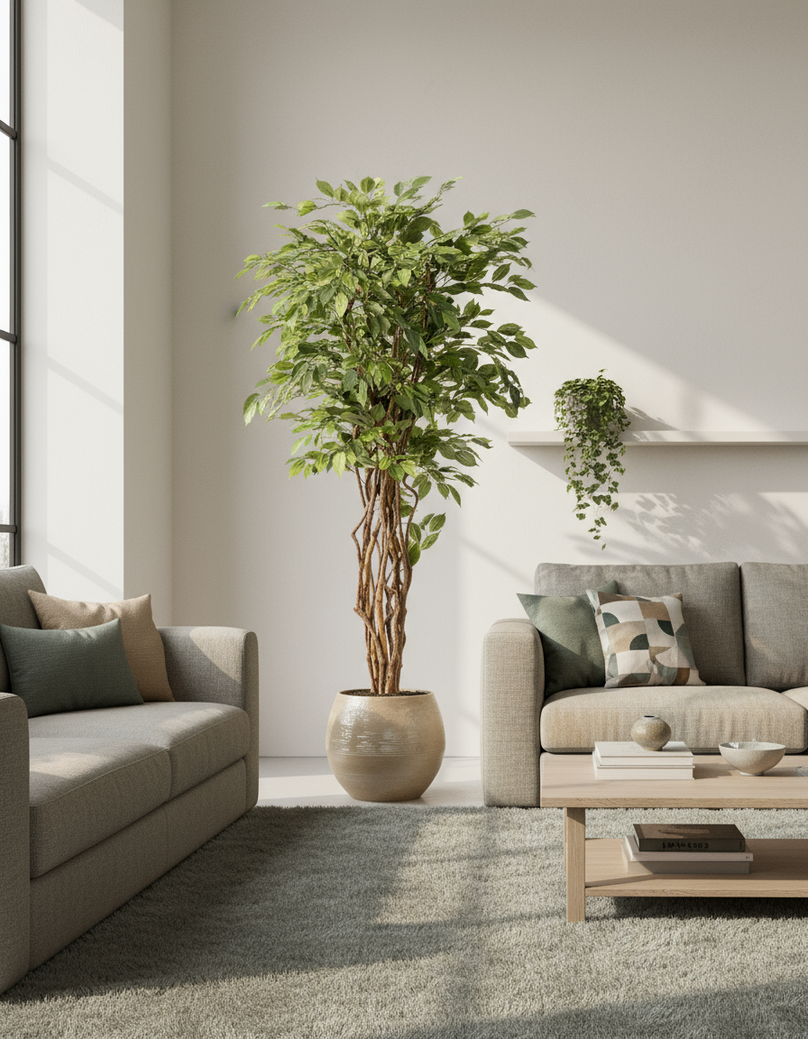 Kunstplant Ficus Liana 170cm