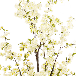Kunstplant Cherry Blossom Wit 175cm
