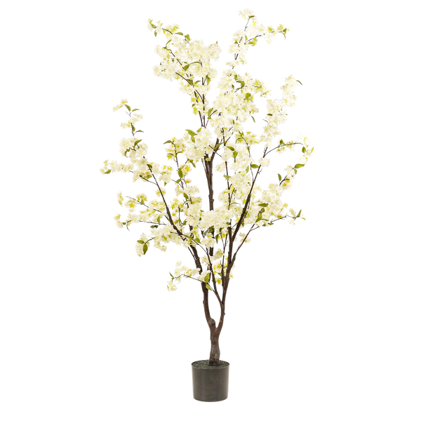 Kunstplant Cherry Blossom Wit 175cm