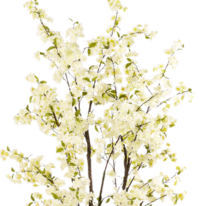 Kunstplant Cherry Blossom Wit 210cm